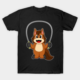 Horse Jump rope Rope T-Shirt